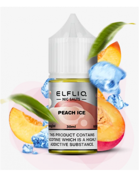 Peach Ice - ELFLIQ 30 ml Salt 50 mg