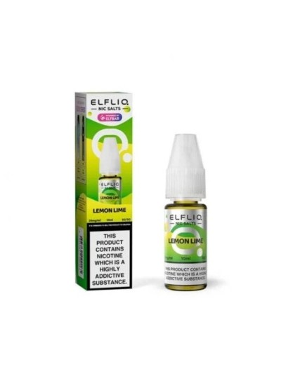Citron  & Citron Vert / Lemon & Lime - ELFLIQ Liquid 20 mg. 10 ml.