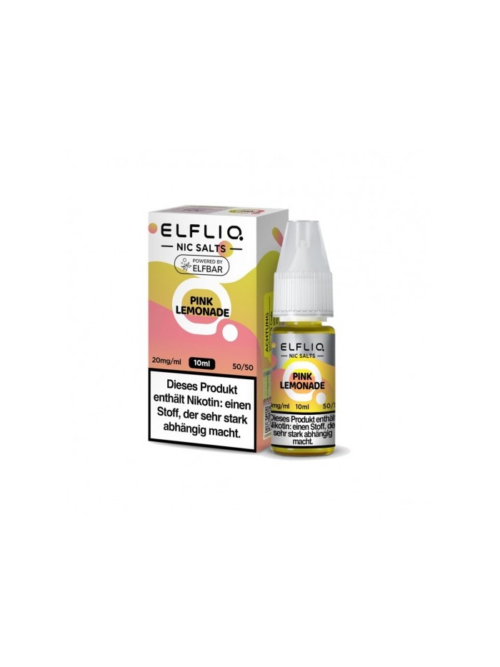 Pink Lemonade / Limonade Rose - ELFLIQ Liquid 20 mg. 10 ml.ml.