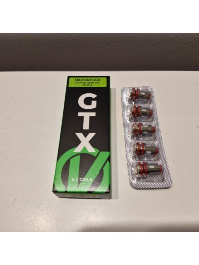 GTX -  - Vaporesso  0,6 ohm  - 5 pcs