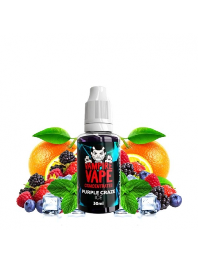 Purple Craze Ice   -  Vampire-vape  30ml