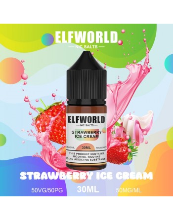 Strawberry ice cream -...