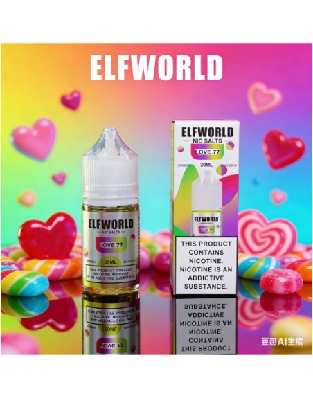 Love 77 - Elfworld Salt 50 mg 30 ml