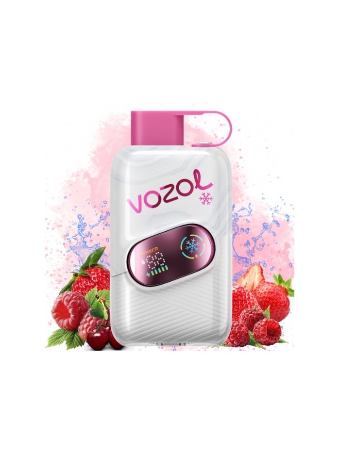 Strawberry Raspberry Cherry  -  Vozol Click 50K 5 %
