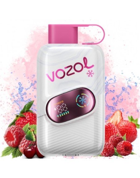 Strawberry Raspberry Cherry  -  Vozol Click 50K 5 %