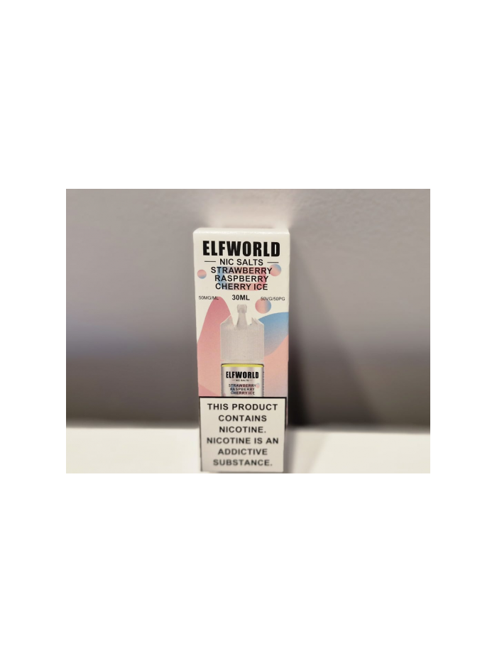 Strawberry rasberrry cherry ice - Elfworld Salt 50 mg 30 ml