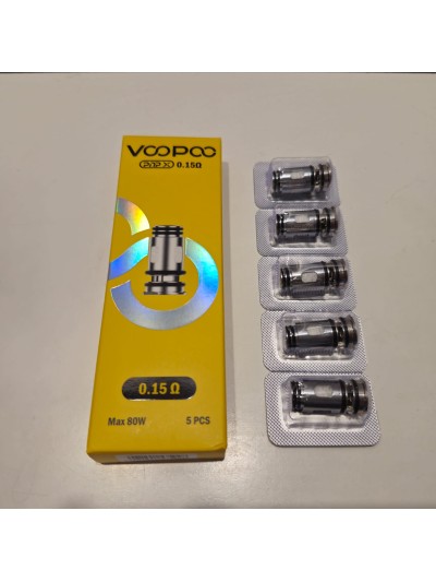 PnP X - Voopoo - 0.15 ohm - 5 pcs
