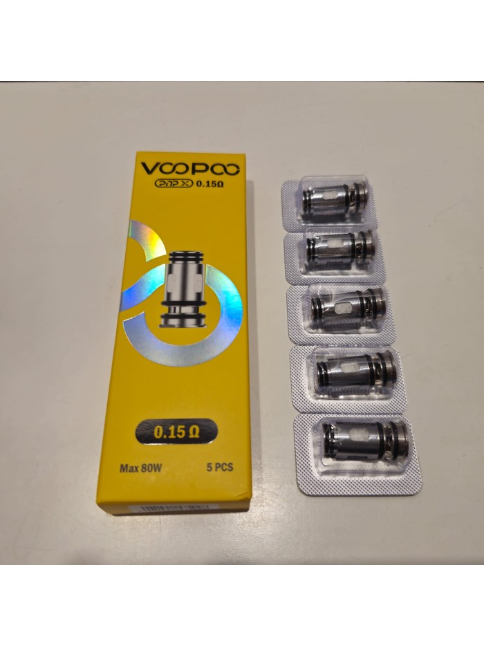 PnP X - Voopoo - 0.15 ohm - 5 pcs