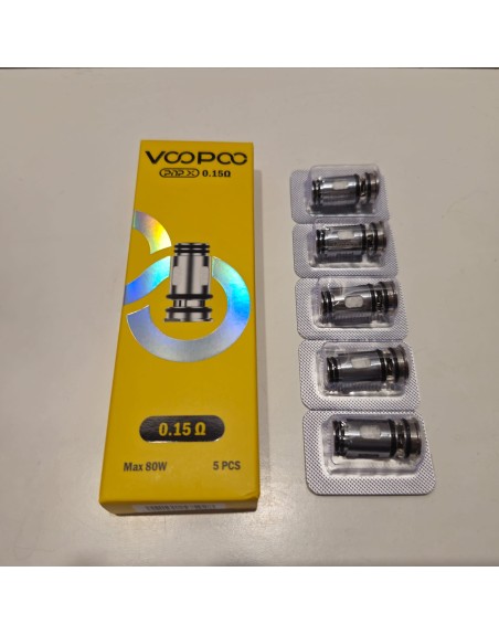 PnP X - Voopoo - 0.15 ohm - 5 pcs