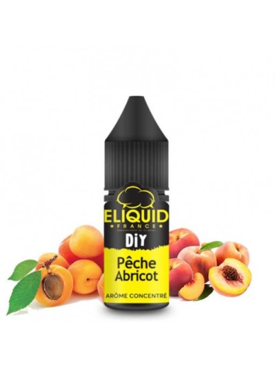 Pêche Abricot - Eliquid France  10 ml.