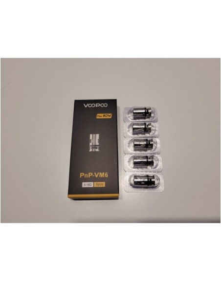 PnP  - Voopoo  0,15 ohm - 5 pcs