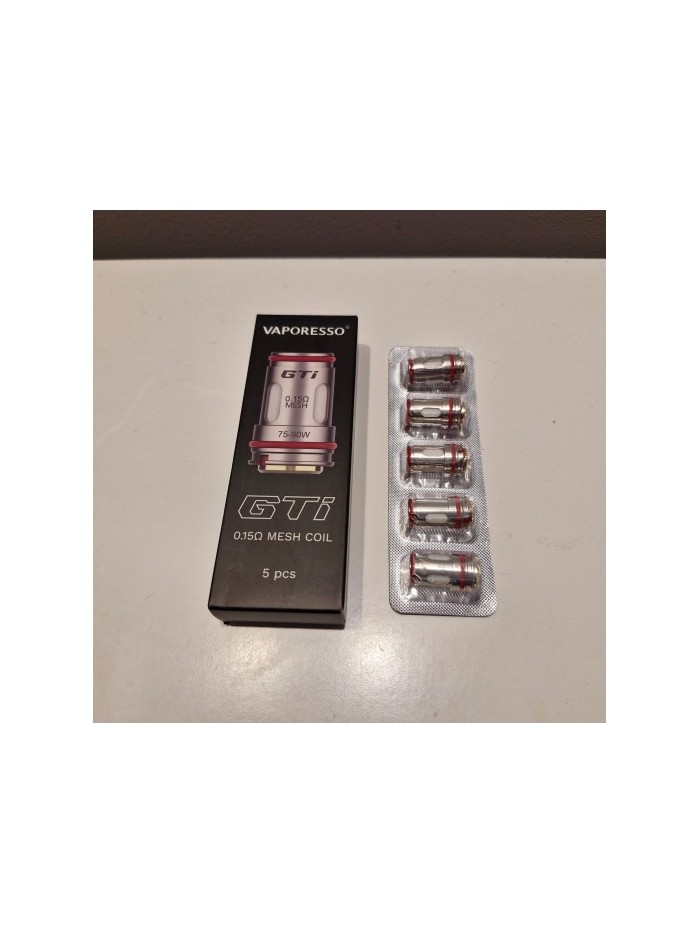 GTI - Vaporesso	0,15 ohm   - 5 pcs