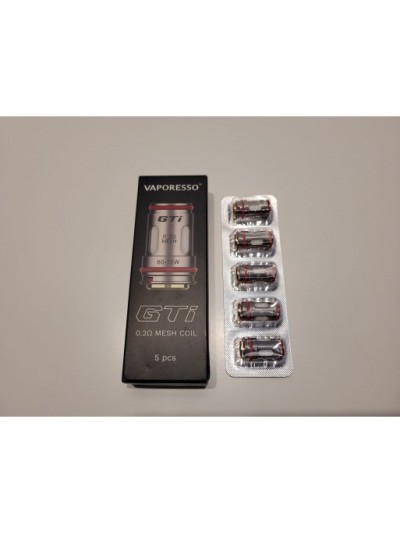 GTI - Vaporesso	0,2 ohm   - 5 pcs