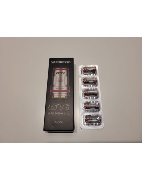 GTI - Vaporesso	0,2 ohm   - 5 pcs